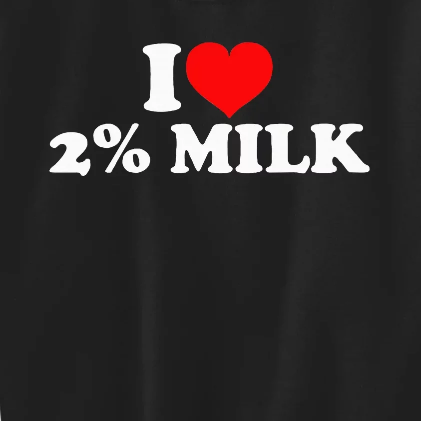 I Love 2 Milk Kids Sweatshirt