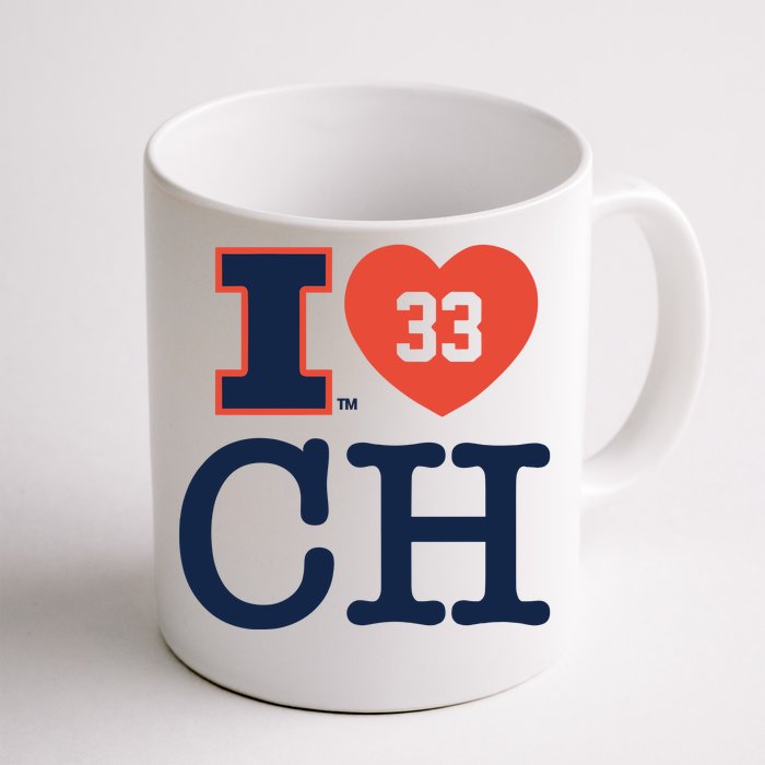 I Love 33 Ch Coleman Hawkin Front & Back Coffee Mug