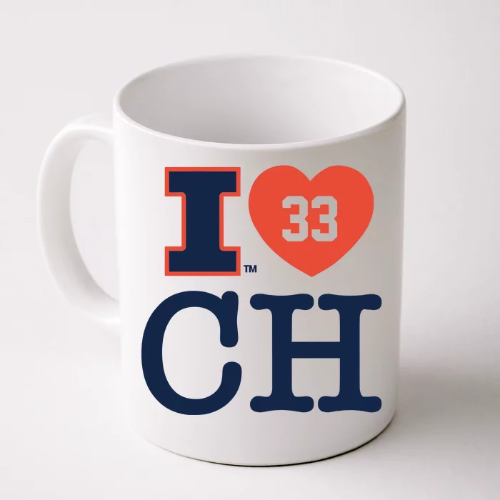 I Love 33 Ch Coleman Hawkin Front & Back Coffee Mug