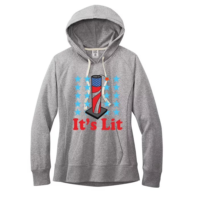 It’s Lit 4th Of July Women's Fleece Hoodie