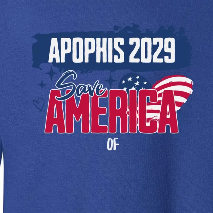 I Love America Asteroid 99942 Apophis 2029 April Gift Toddler Sweatshirt