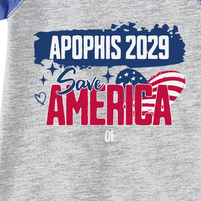 I Love America Asteroid 99942 Apophis 2029 April Gift Infant Baby Jersey Bodysuit