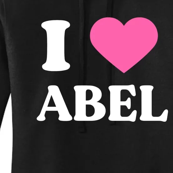 I Love Abel Women's Pullover Hoodie