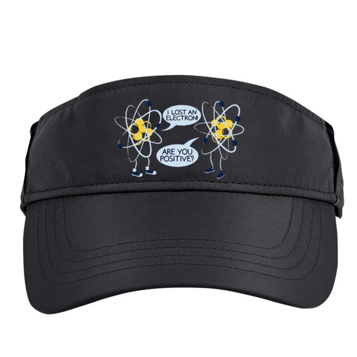 I Lost an Electron Are You Positive Chemistry Joke Adult Drive Performance Visor