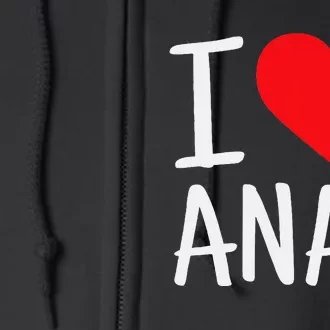 I Love Anal Funny Butt Sex Full Zip Hoodie