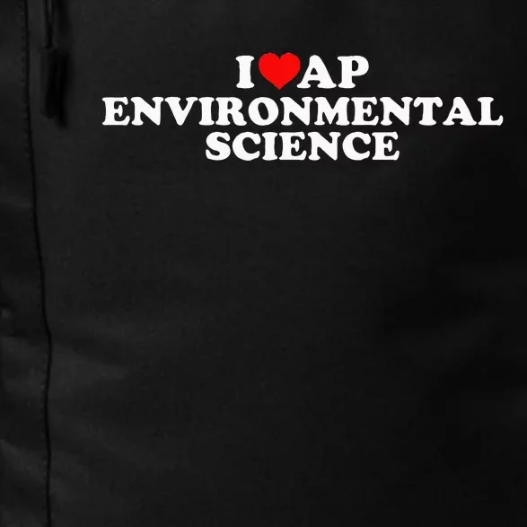 I Love Ap Environmental Science Daily Commute Backpack