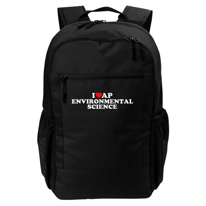 I Love Ap Environmental Science Daily Commute Backpack