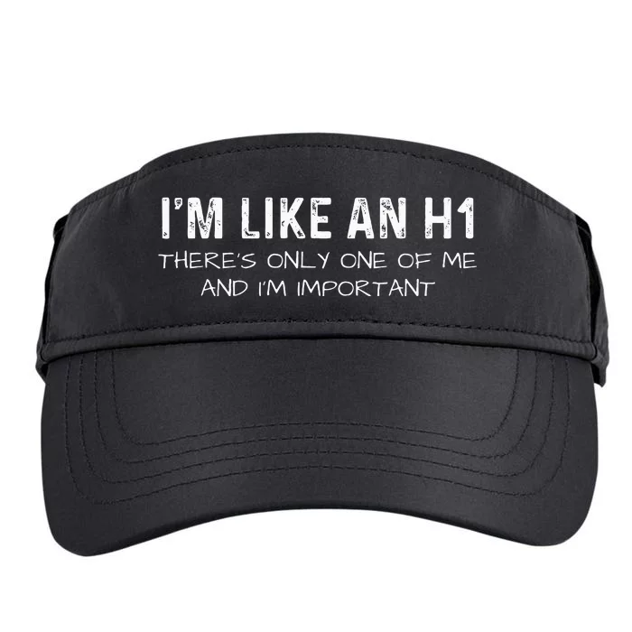 IM Like An H1 Seo Expert Adult Drive Performance Visor