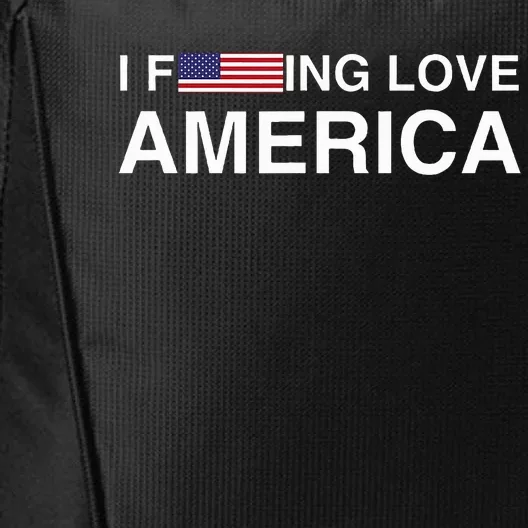 I love america City Backpack