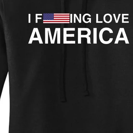 I love america Women's Pullover Hoodie