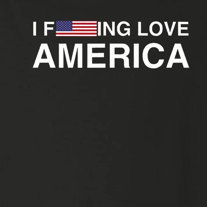 I love america Toddler Long Sleeve Shirt