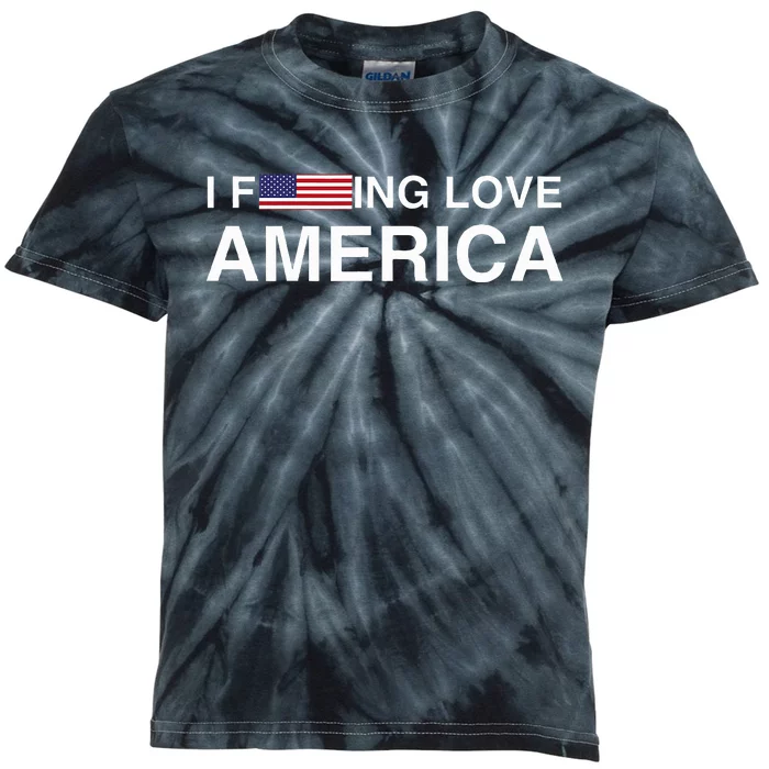 I love america Kids Tie-Dye T-Shirt