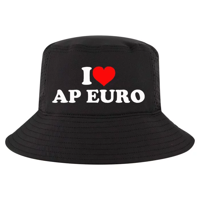 I Love Ap Euro Cool Comfort Performance Bucket Hat