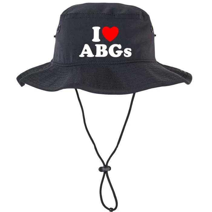 I Love Abgs I Heart Abgs Funny Asian Baby Lover Legacy Cool Fit Booney Bucket Hat