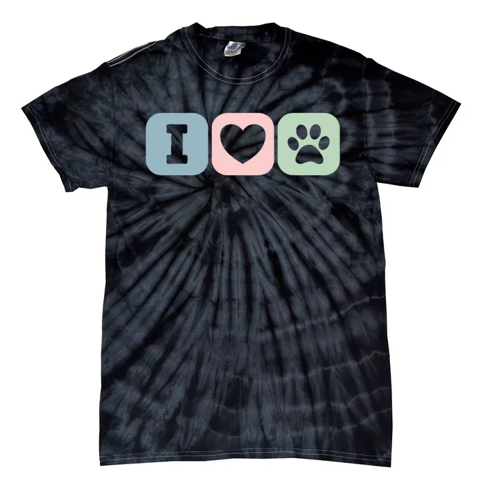 I Love Animals Dog Cat Rescue Owner Gift Tie-Dye T-Shirt