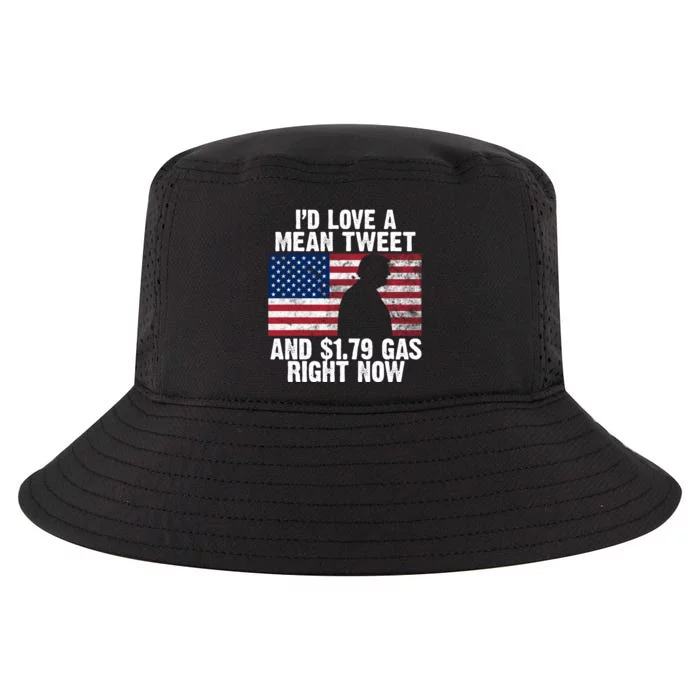 I'd Love A Mean Tweet And $1.79 Gas Right Now Cool Comfort Performance Bucket Hat