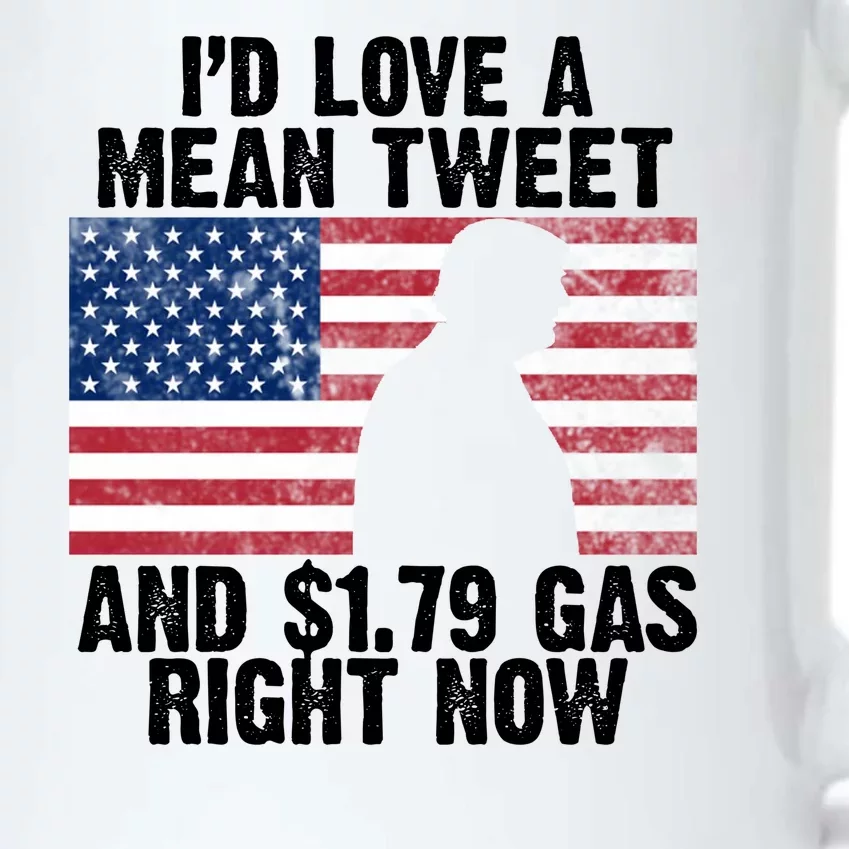 I'd Love A Mean Tweet And $1.79 Gas Right Now Black Color Changing Mug