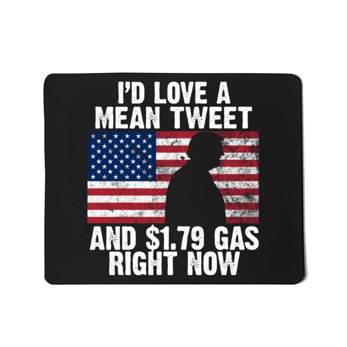 I'd Love A Mean Tweet And $1.79 Gas Right Now Mousepad