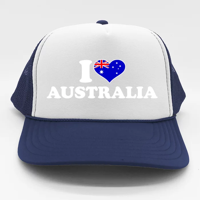 I Love Australia Gift Trucker Hat