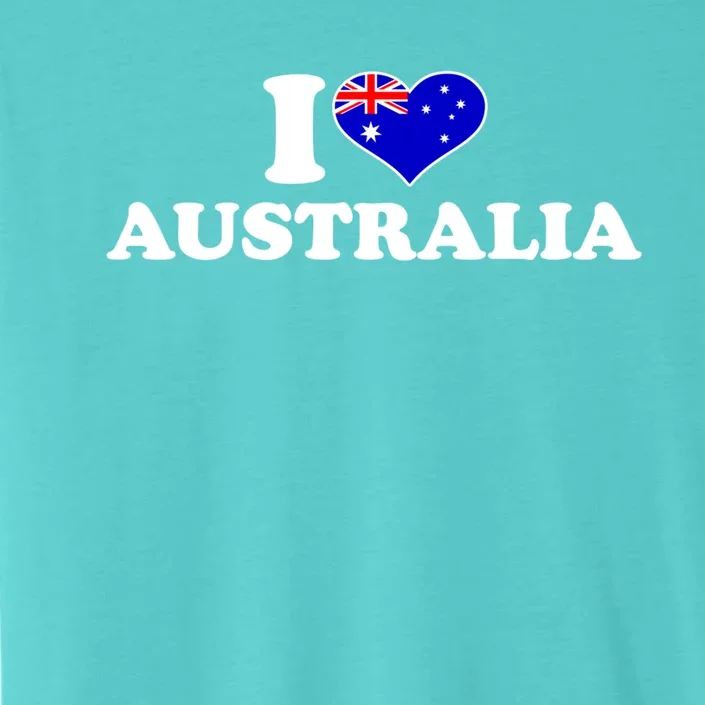 I Love Australia Gift ChromaSoft Performance T-Shirt