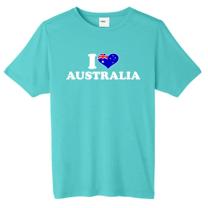 I Love Australia Gift ChromaSoft Performance T-Shirt