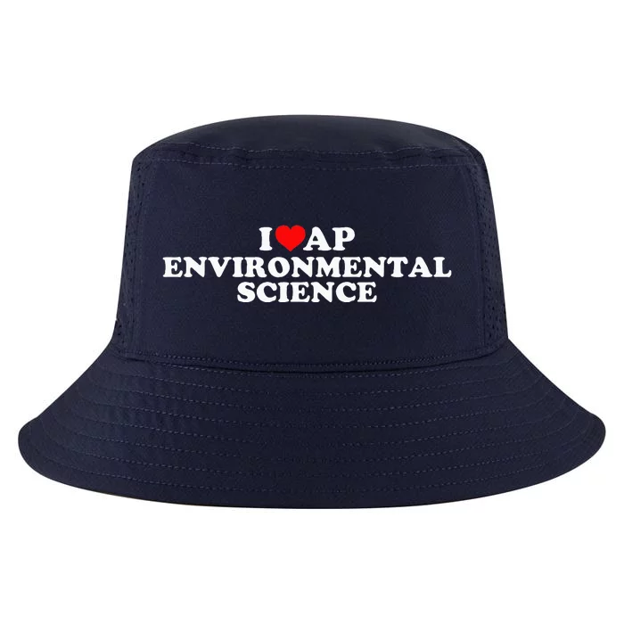 I Love Ap Environmental Science Cool Comfort Performance Bucket Hat