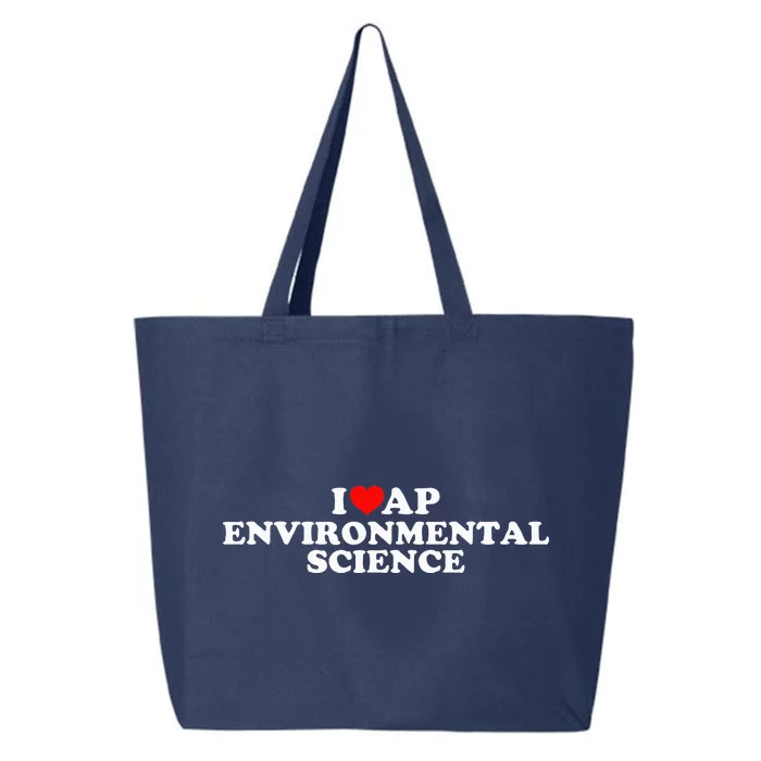 I Love Ap Environmental Science 25L Jumbo Tote