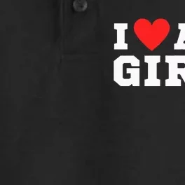 I Love Alt Girl Alternative Girl Dry Zone Grid Performance Polo