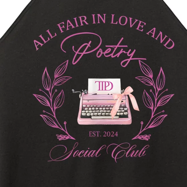 In Love And Poetry Social Club Women’s Perfect Tri Rocker Tank