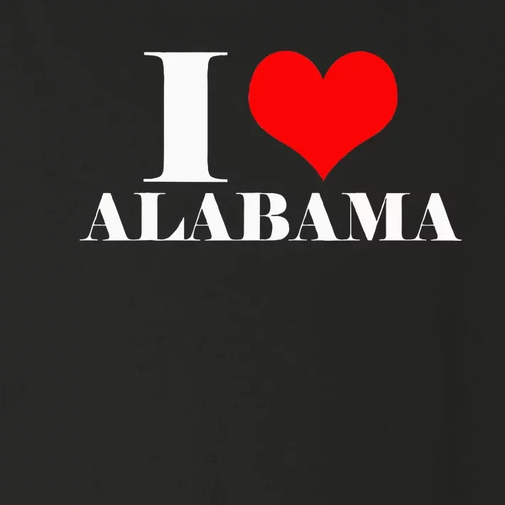 I Love Alabama Usa Toddler Long Sleeve Shirt