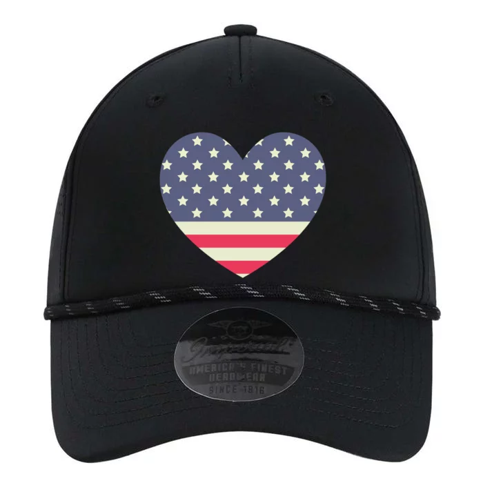 I Love America I Love Usa Heart Cute Gift Performance The Dyno Cap