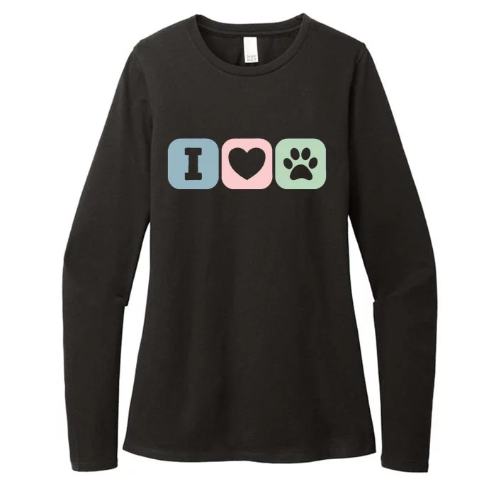 I Love Animals Dog Cat Rescue Owner Gift Womens CVC Long Sleeve Shirt