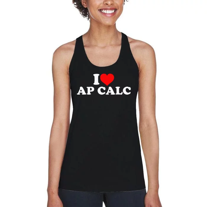 I Love Ap Calc Women's Racerback Tank