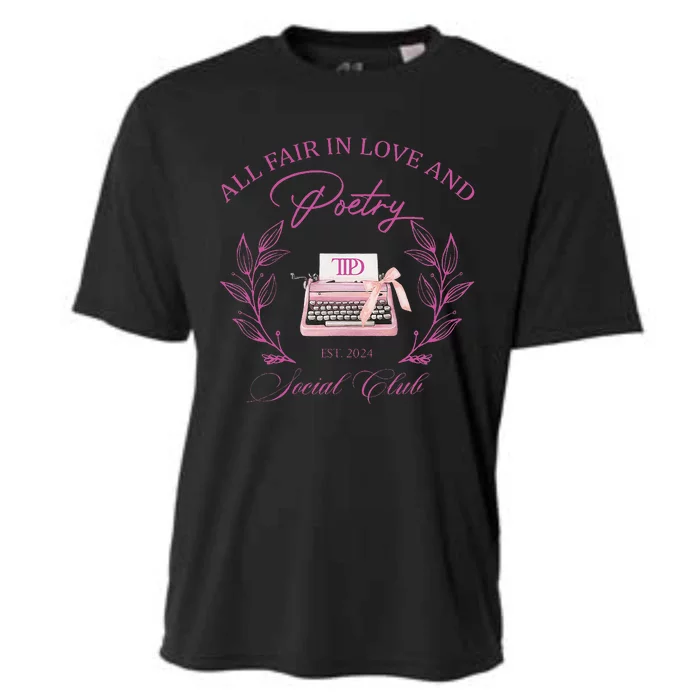 In Love And Poetry Social Club Cooling Performance Crew T-Shirt