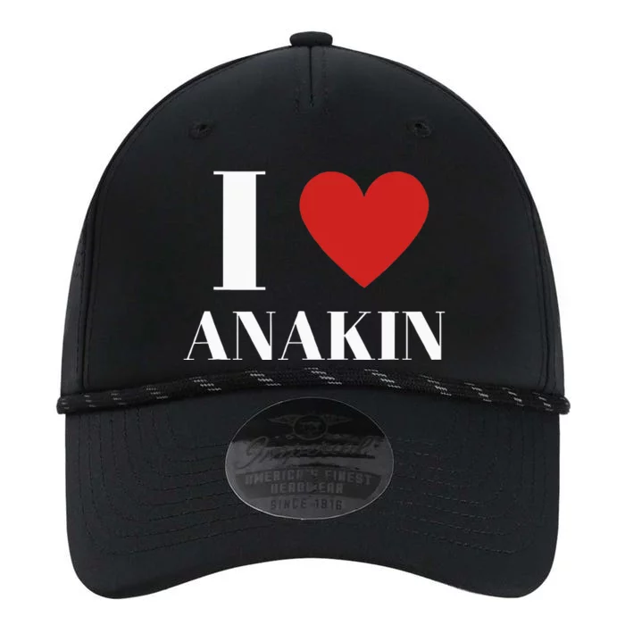 I Love Anakin Heart Family Lover Performance The Dyno Cap