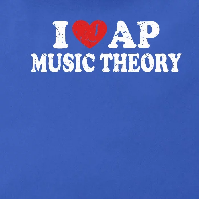 I Love Ap Music Theory Zip Tote Bag