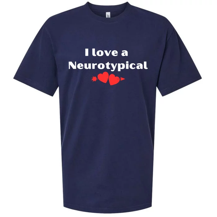 I Love A Neurotypical Sueded Cloud Jersey T-Shirt