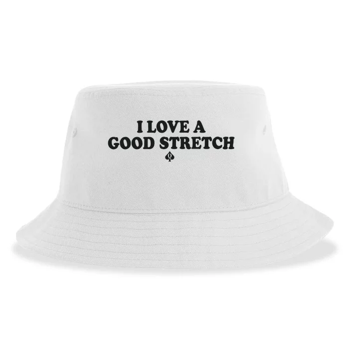 I Love A Good Stretch Sustainable Bucket Hat