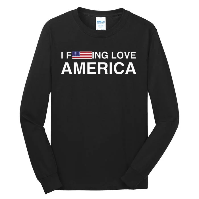 I love america Tall Long Sleeve T-Shirt