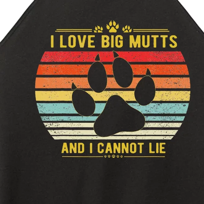 I love Big Mutts and I Cannot Lie life goals puppy funny dog Women’s Perfect Tri Rocker Tank