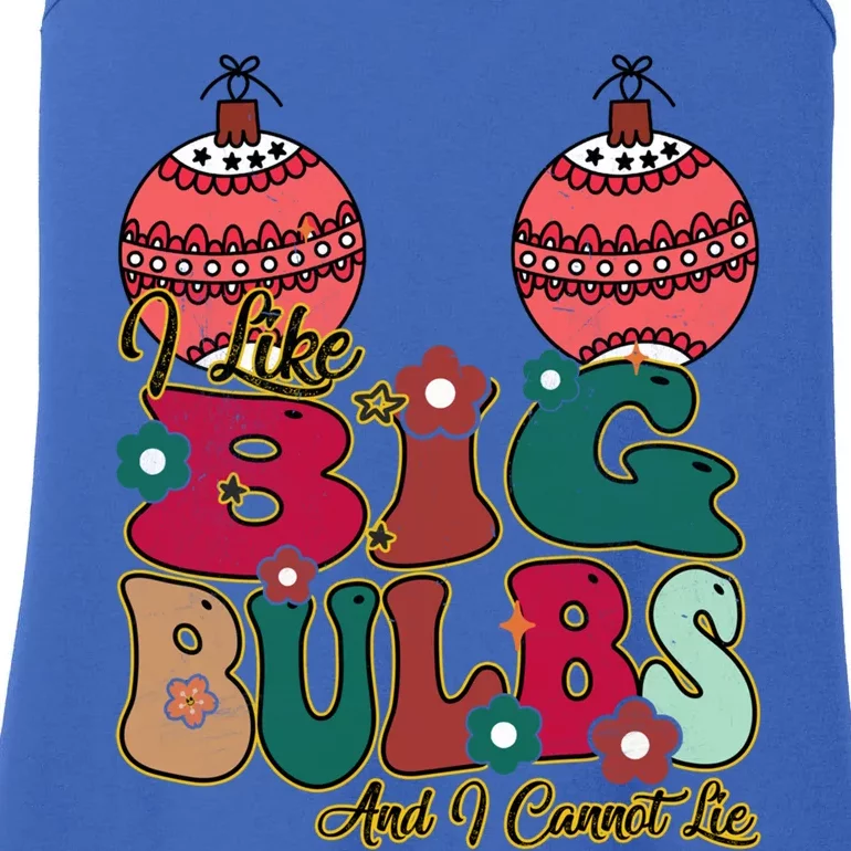 I Like Big Bulbs I Can Not Lie Christmas Couple Matching Cute Gift Ladies Essential Tank