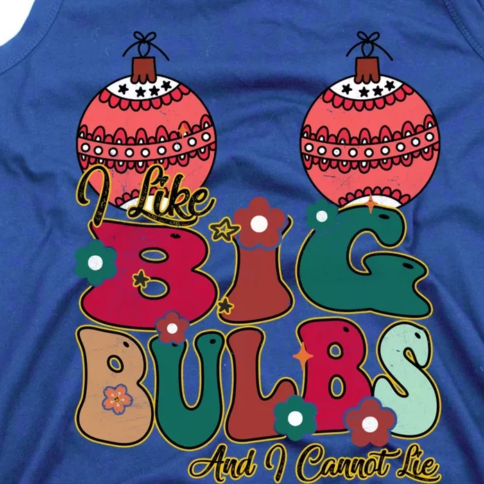 I Like Big Bulbs I Can Not Lie Christmas Couple Matching Cute Gift Tank Top