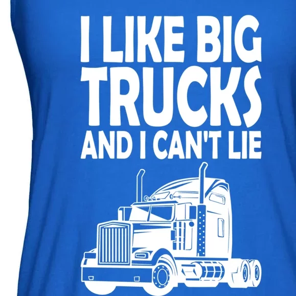 I Like Big Trucks And I CanT Lie Gift Ladies Essential Flowy Tank