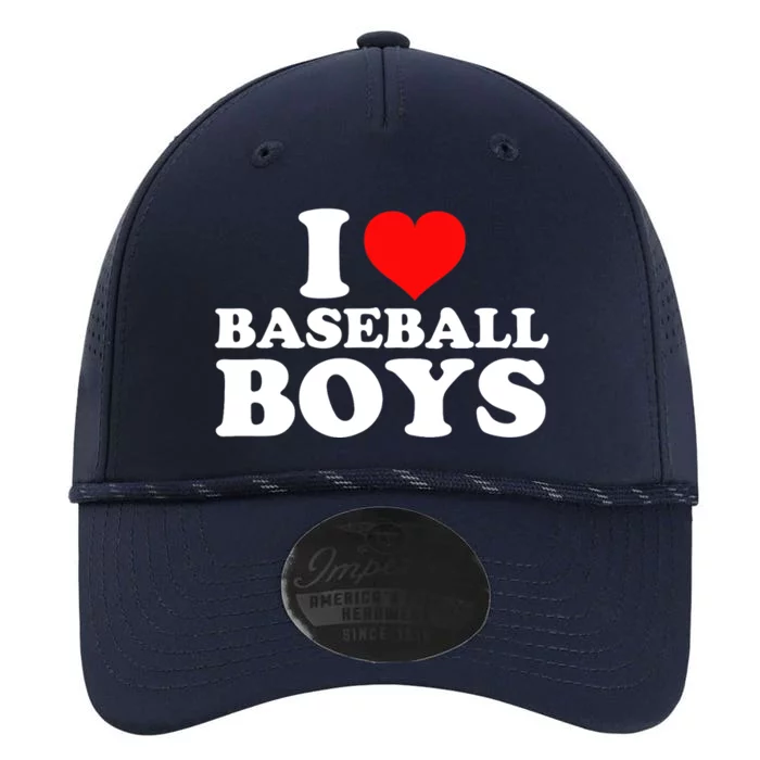 I Love Baseball Performance The Dyno Cap