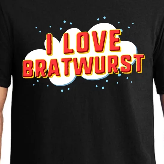 I Love Bratwurst Gift Pajama Set