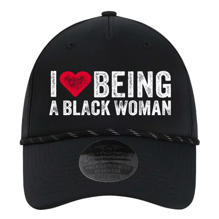 I Love Being A Black Black Is Beautiful Pride Vintage Gift Performance The Dyno Cap