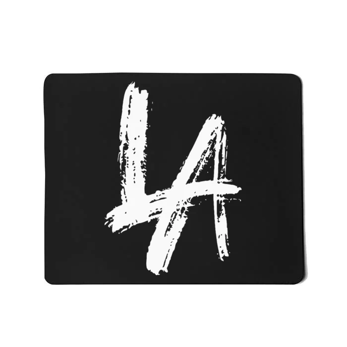 Interlocking La Brush Design Los Angeles California Mousepad