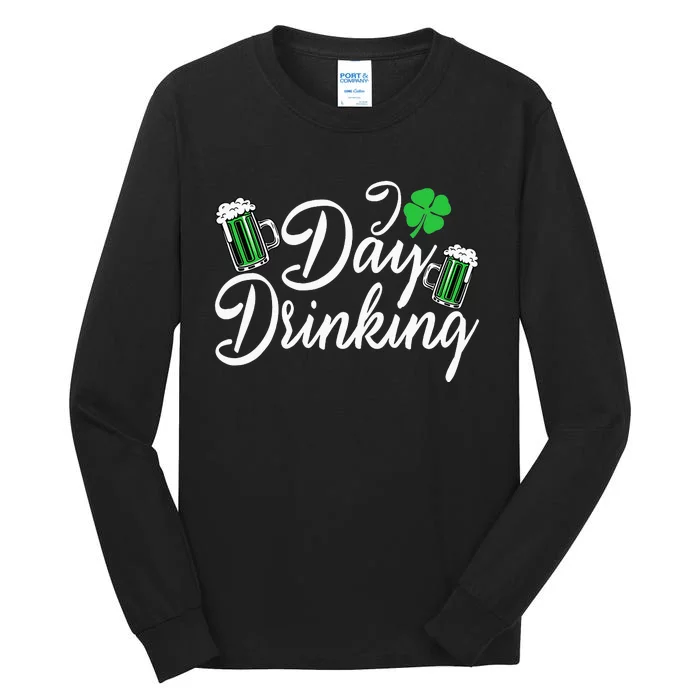 I Love Beer Day funny Drinking St Patricks Day Tall Long Sleeve T-Shirt