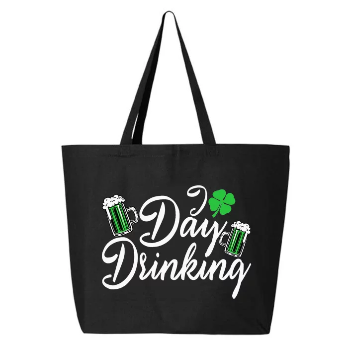 I Love Beer Day funny Drinking St Patricks Day 25L Jumbo Tote