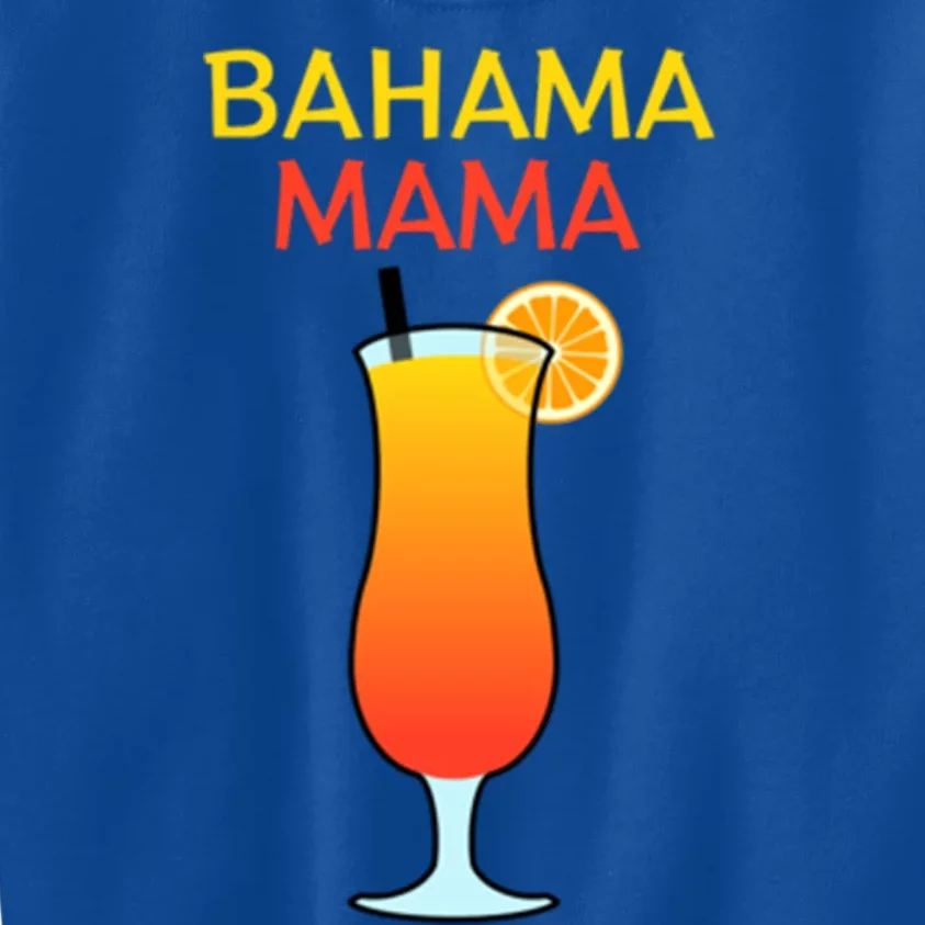 I Love Bahama Mama Always At The Bar With This Cocktail Gift Kids Sweatshirt